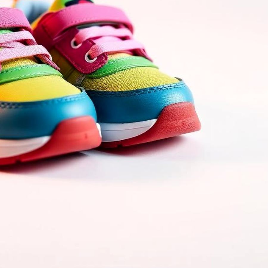 Sneakers for Kids — Macro detail