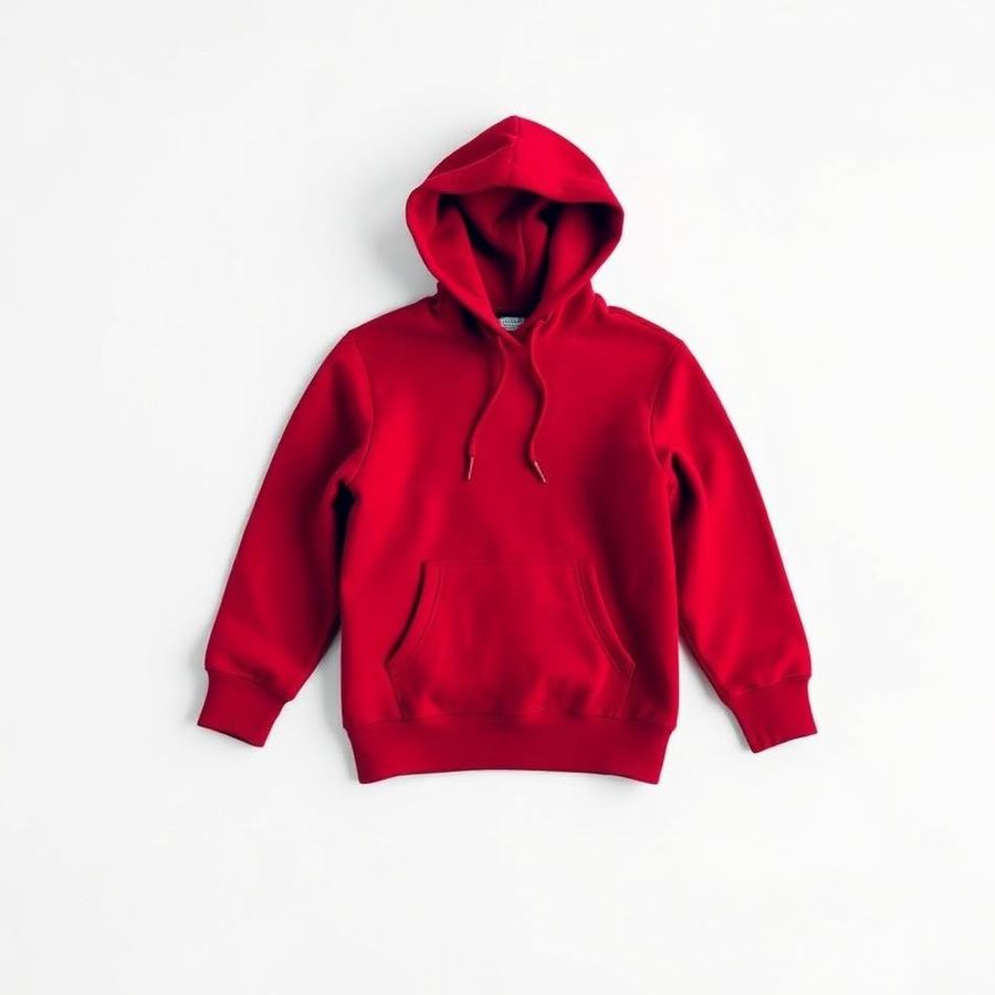Winter Hoodie — Side view