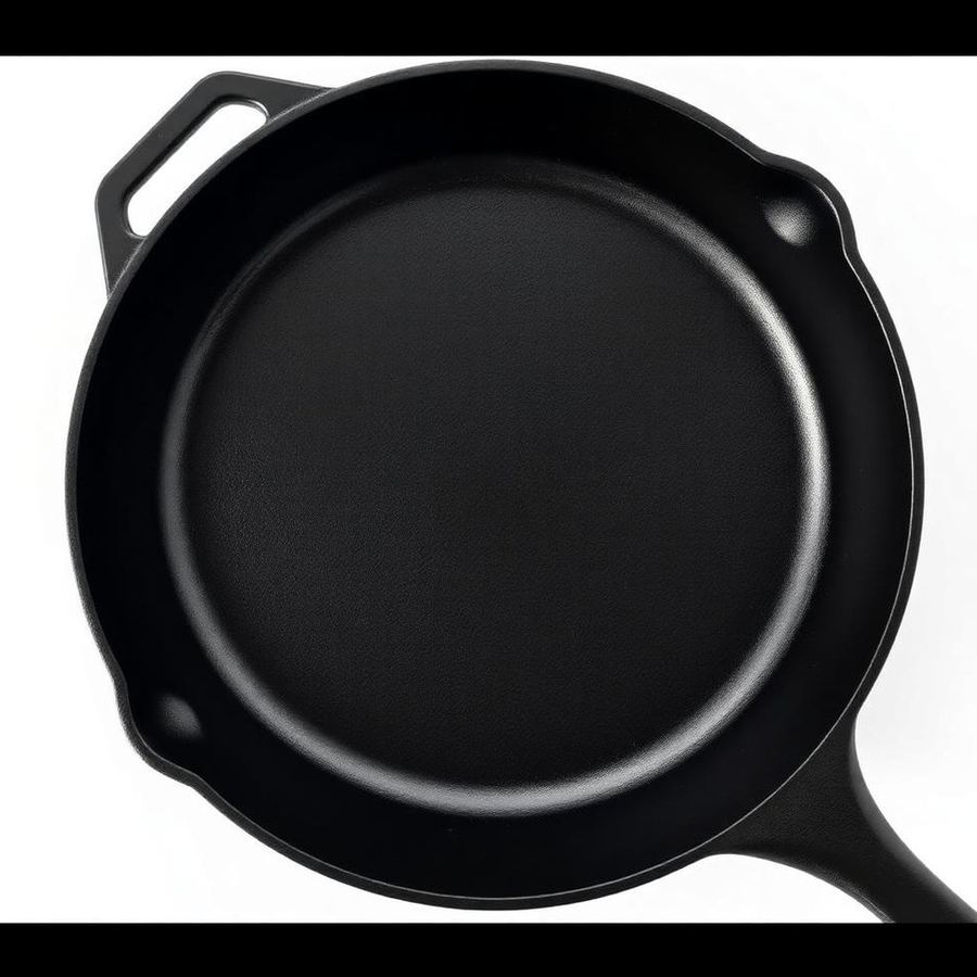 Cast Iron Skillet — Side view