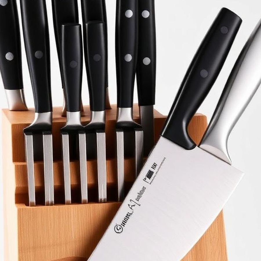 Chef Knife Set — Close-up detail