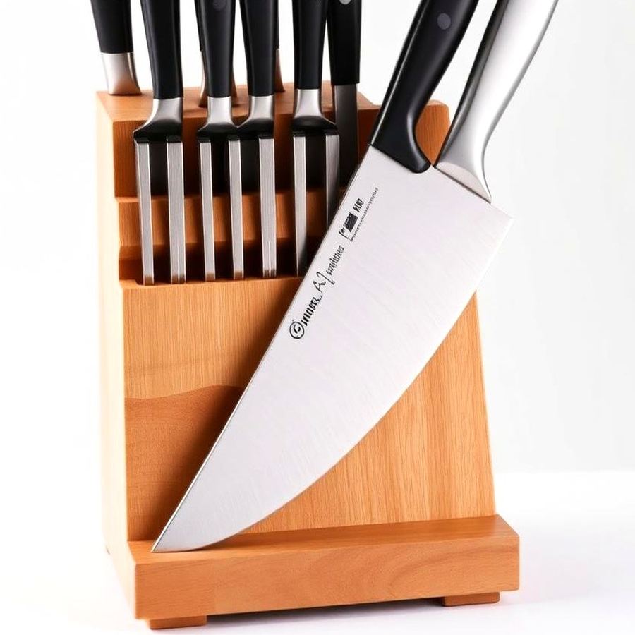 Chef Knife Set — Lifestyle