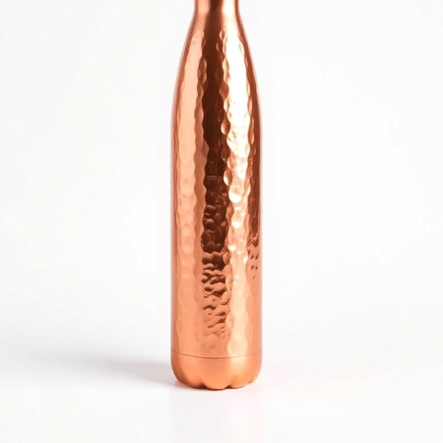 Copper Water Bottle — Lifestyle