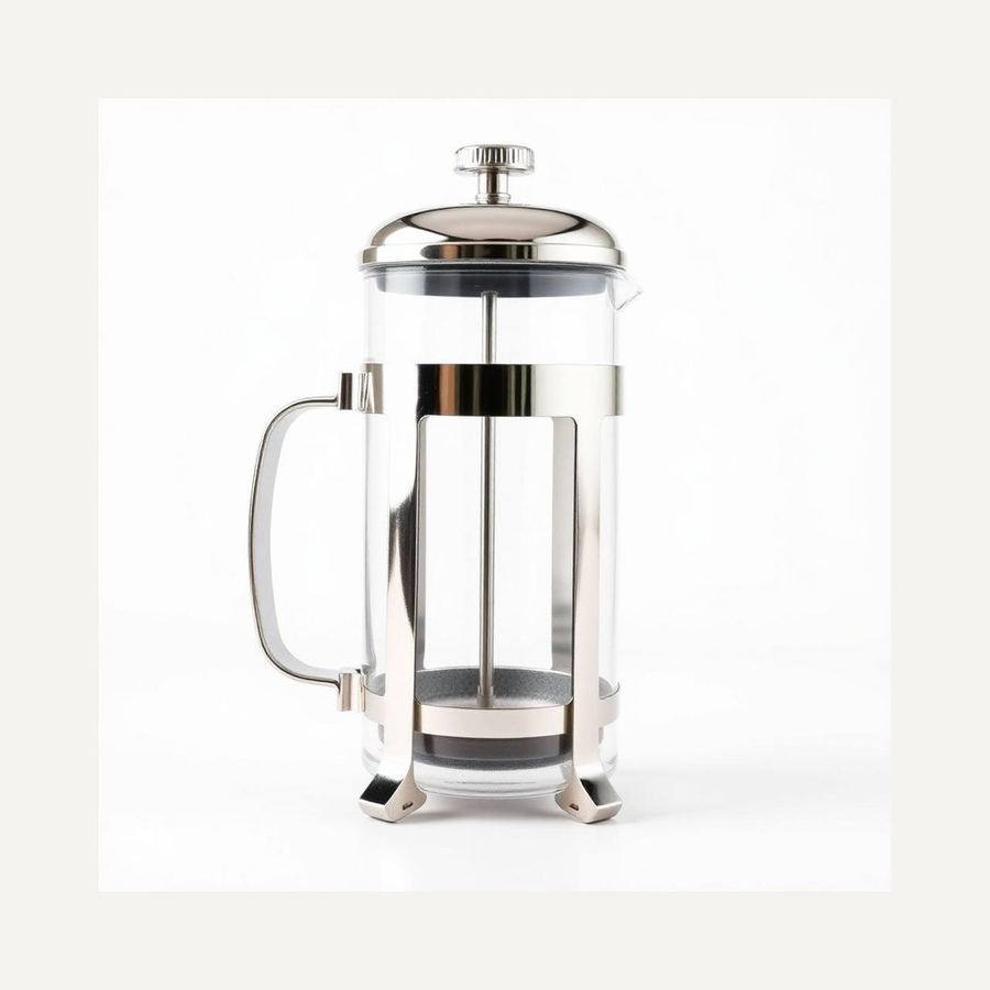 Coffee French Press — In packaging