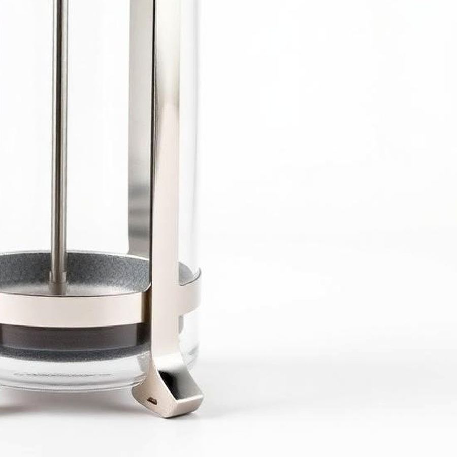 Coffee French Press — Macro detail