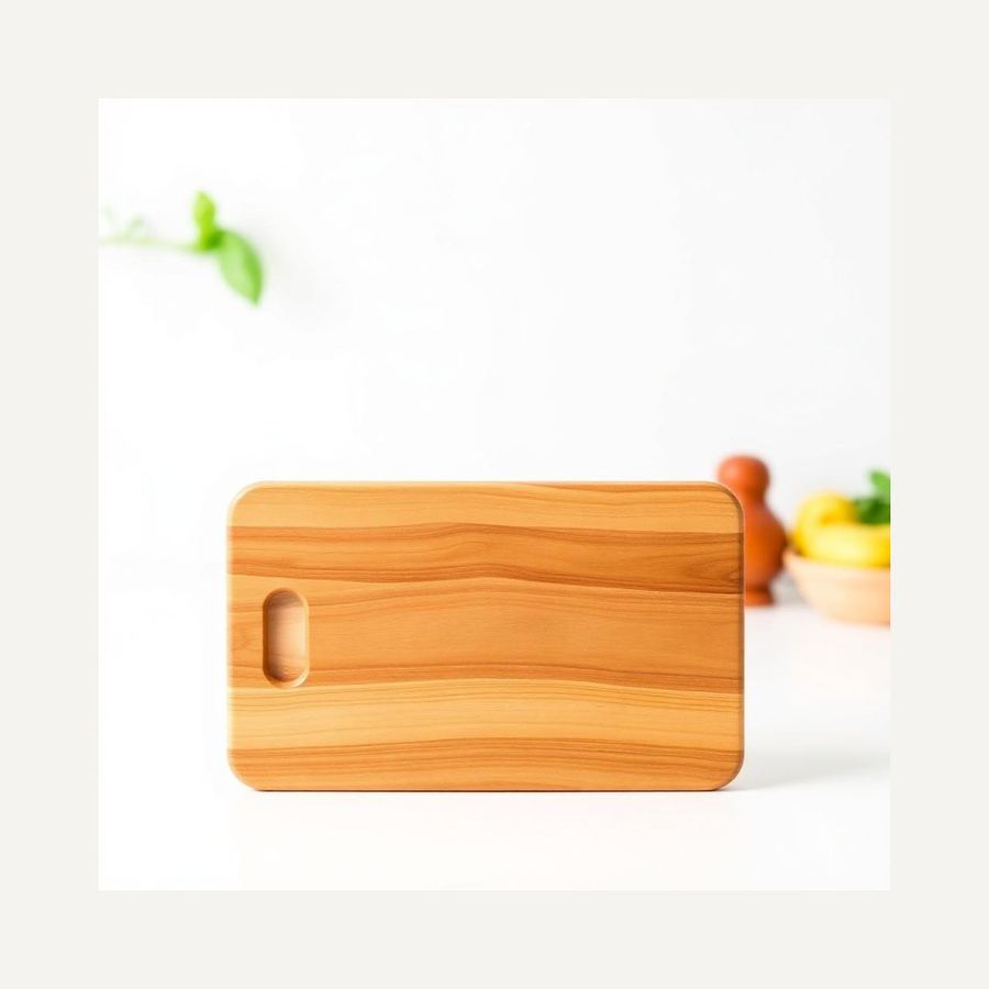 Wooden Chopping Board — In packaging
