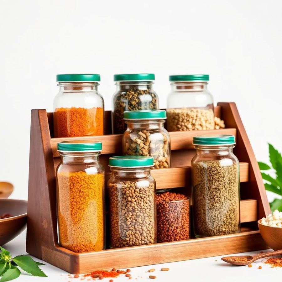 Spice Rack — Side view