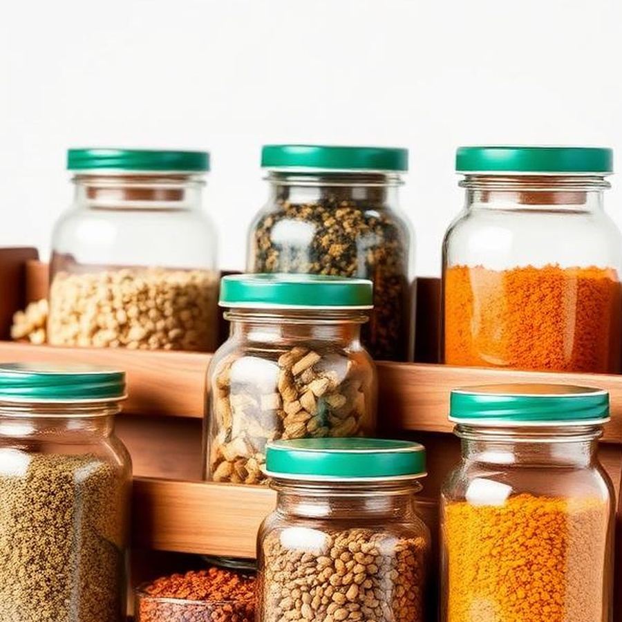 Spice Rack — Close-up detail