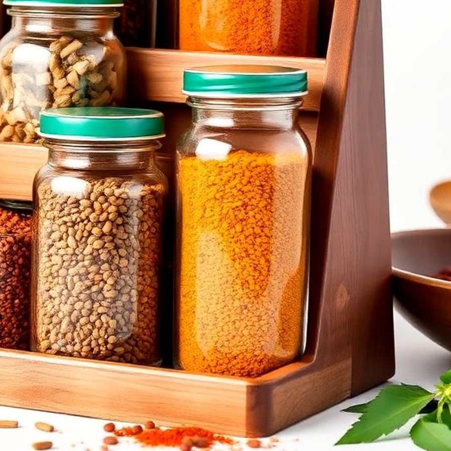 Spice Rack — Macro detail