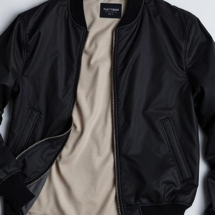 Bomber Jacket — Close-up detail