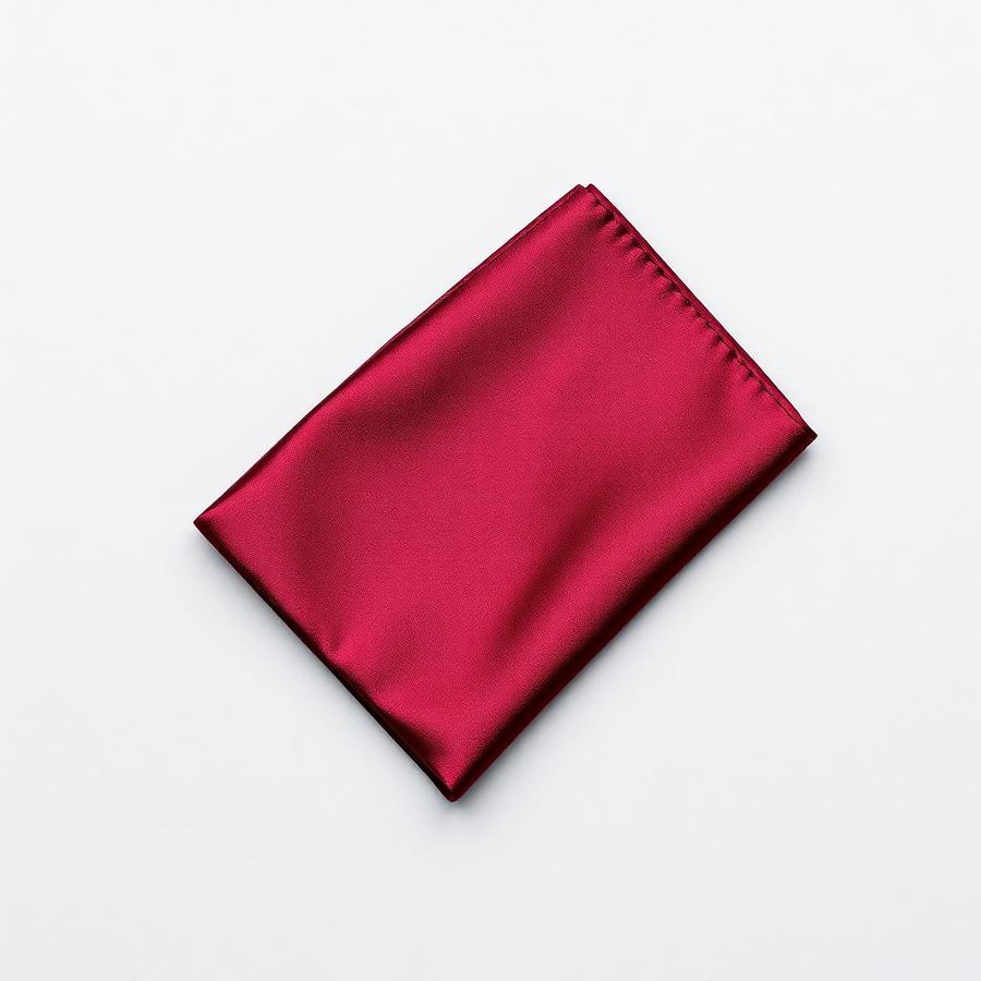 Silk Pocket Square — Front view