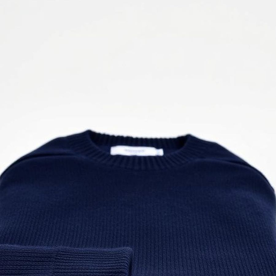 Merino Wool Sweater — Close-up detail