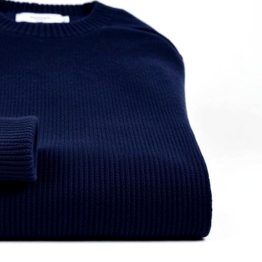 Merino Wool Sweater — Macro detail
