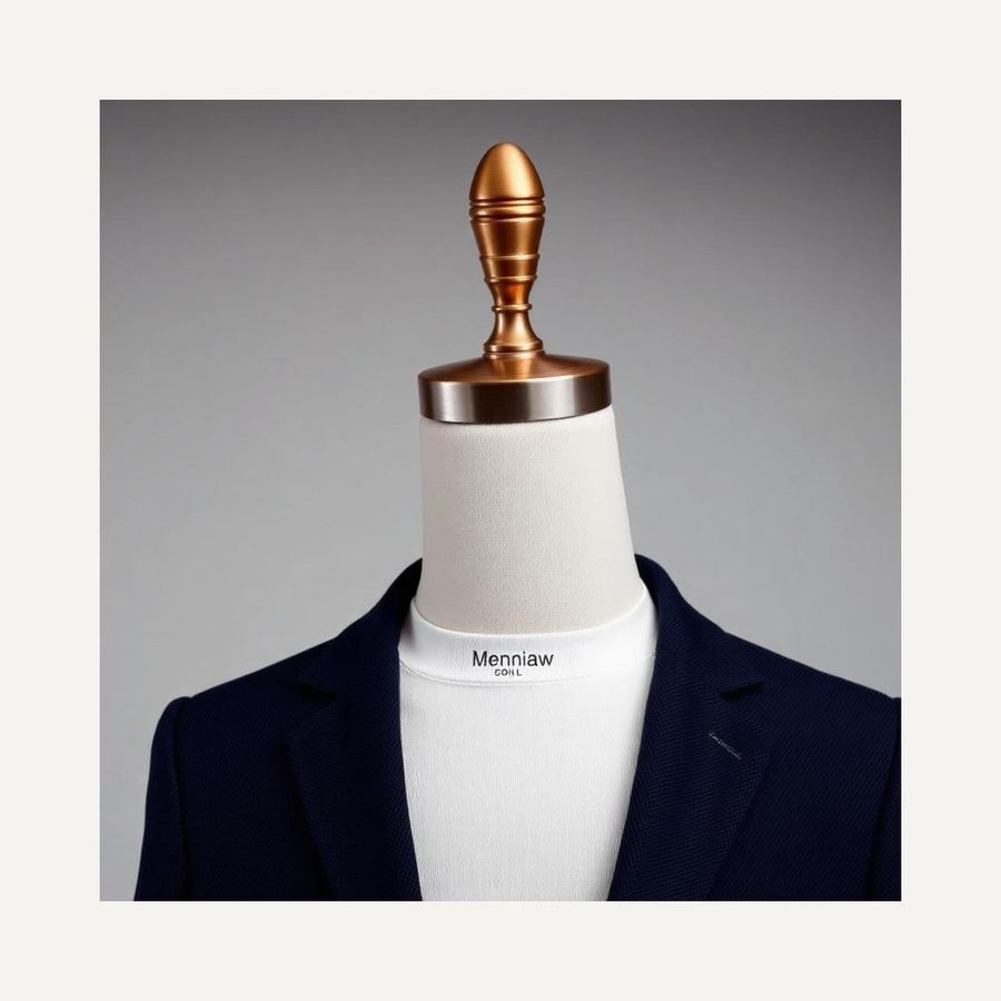 Textured Blazer — In packaging