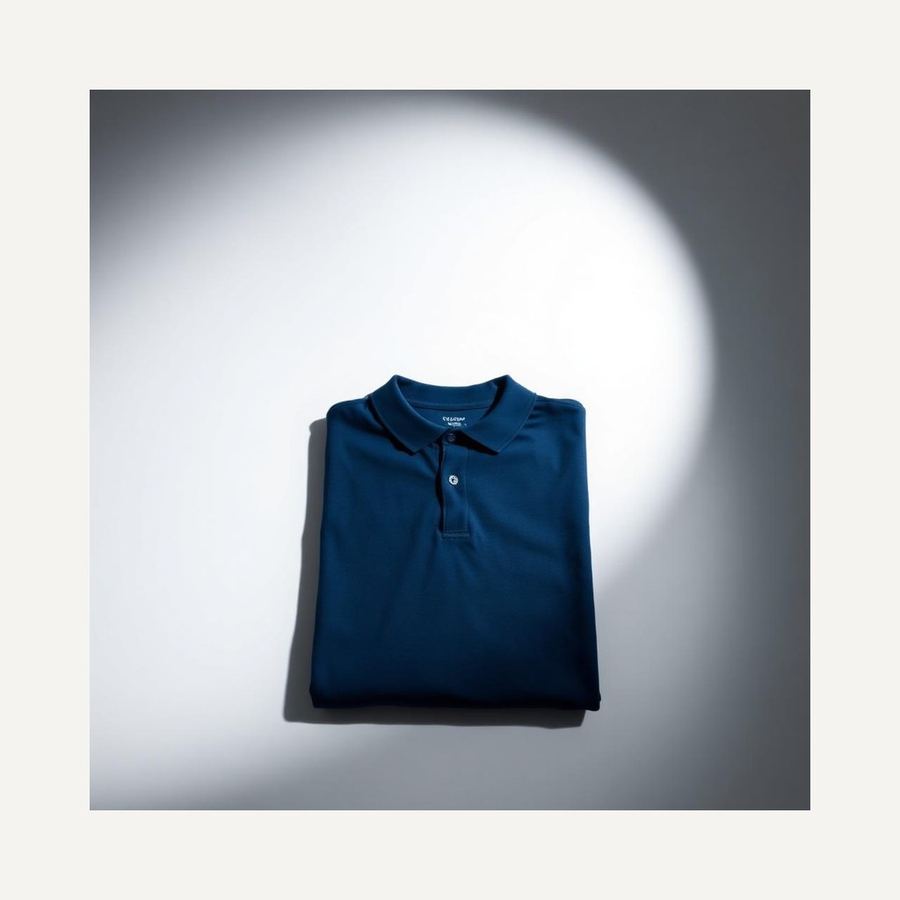 Casual Polo Tee — In packaging