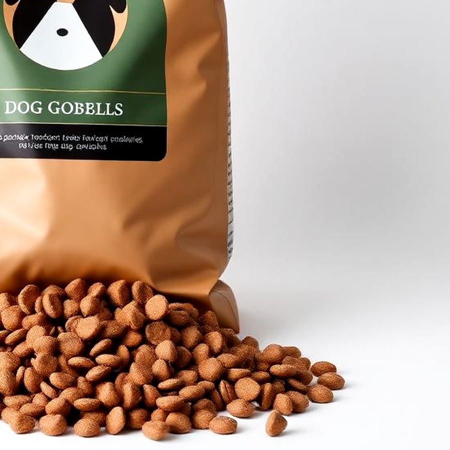 Premium Dog Food — Macro detail