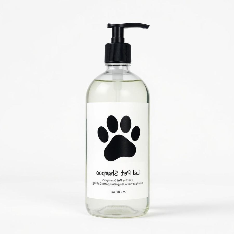 Pet Shampoo — Side view