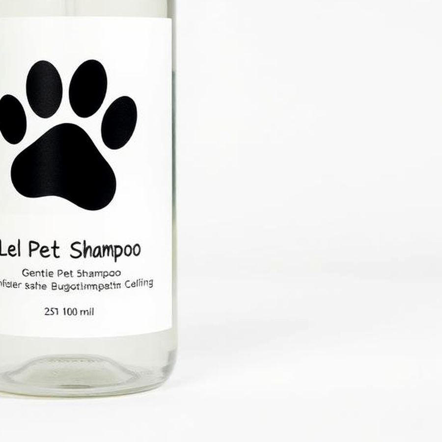 Pet Shampoo — Macro detail