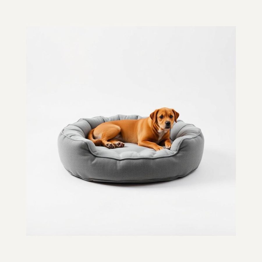 Cozy Pet Bed — In packaging