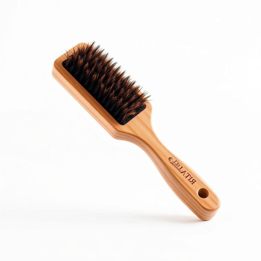 Grooming Brush — Side view
