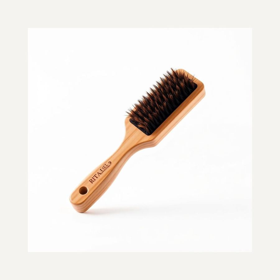 Grooming Brush — In packaging