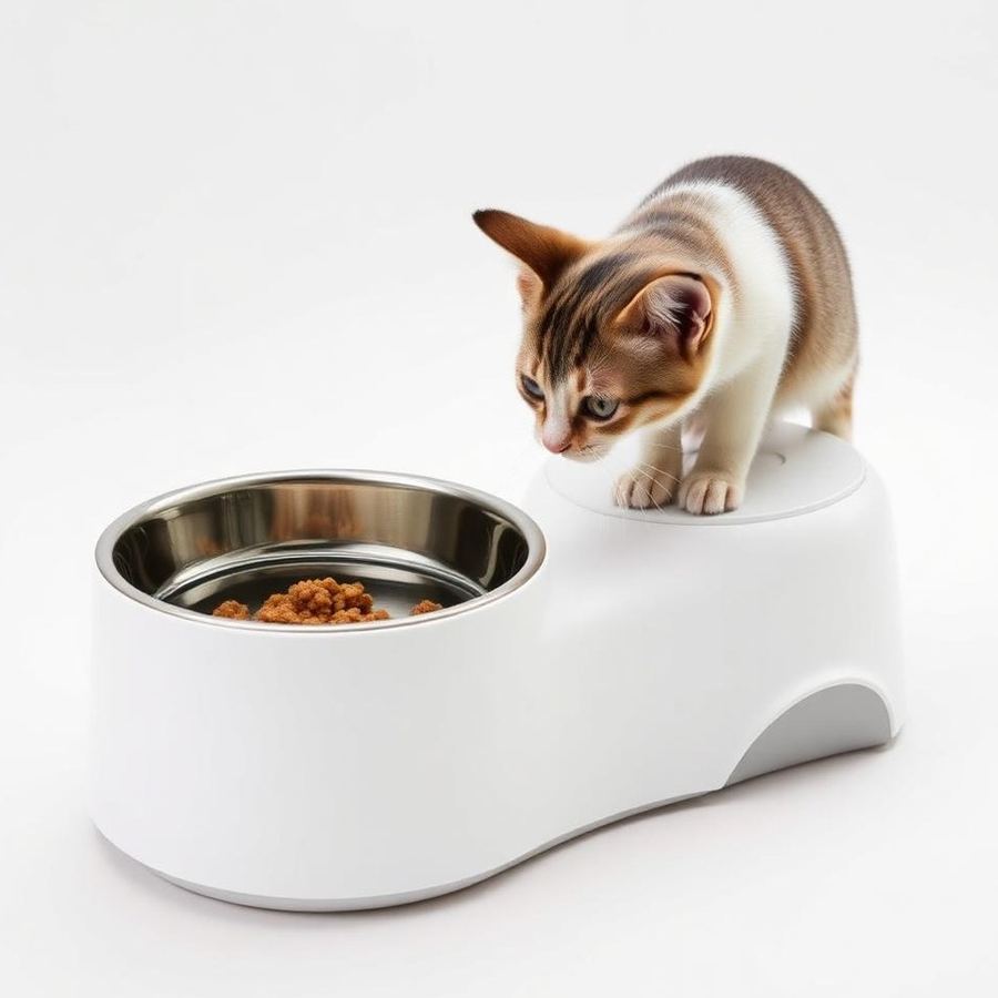 Pet Water Fountain — Side view