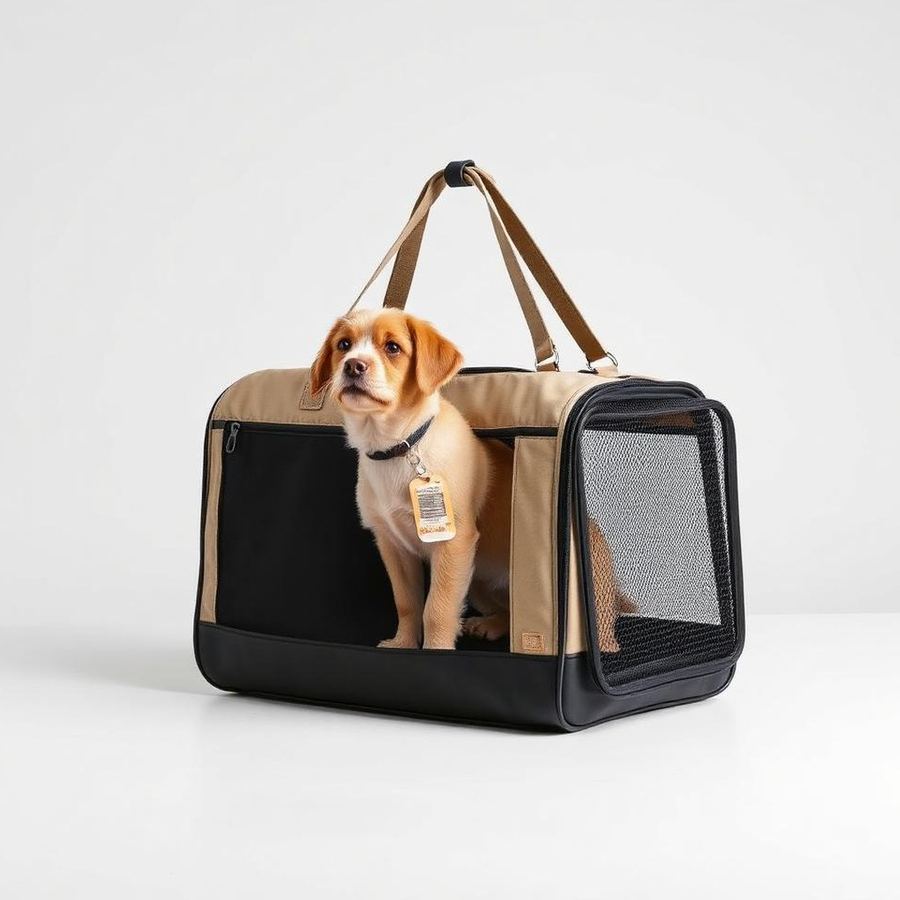 Travel Carrier — Side view