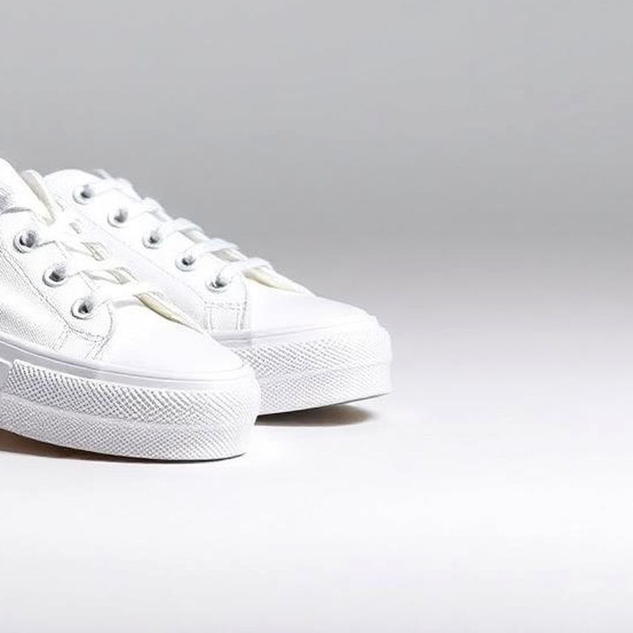 Canvas Sneakers — Macro detail