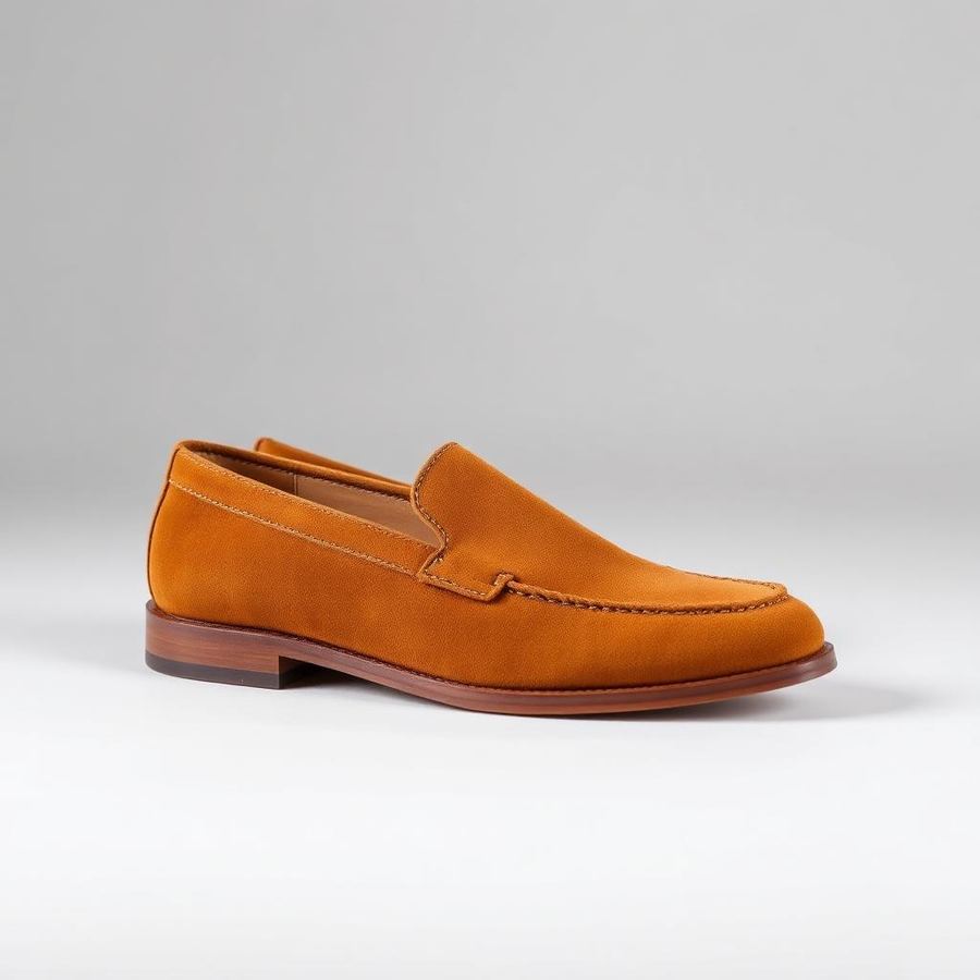 Suede Loafers