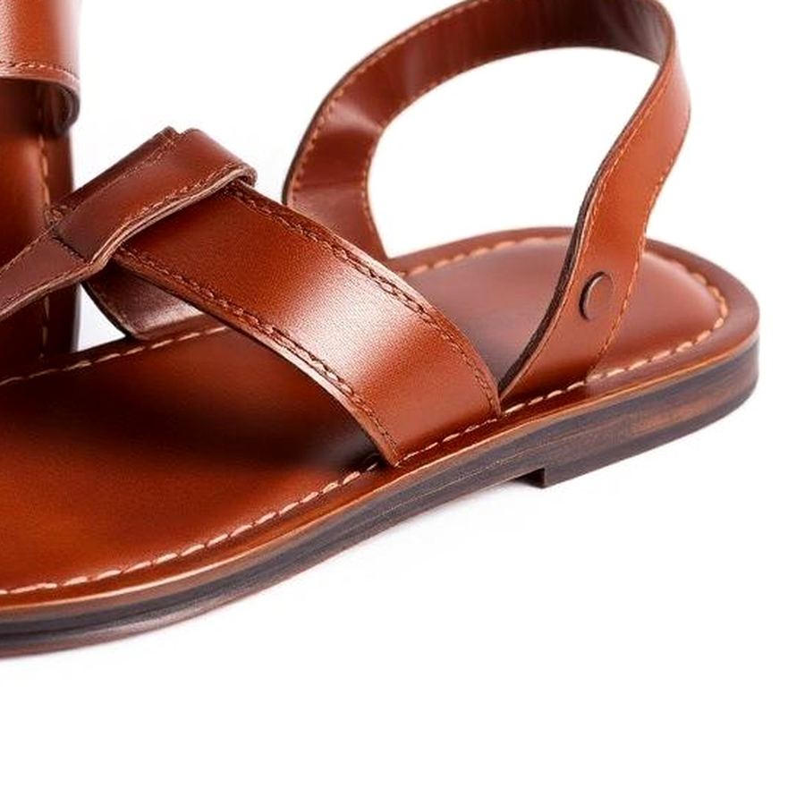 Kolhapuri Sandals — Macro detail