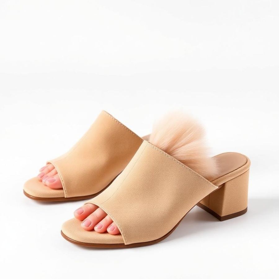 Heeled Mules — Side view