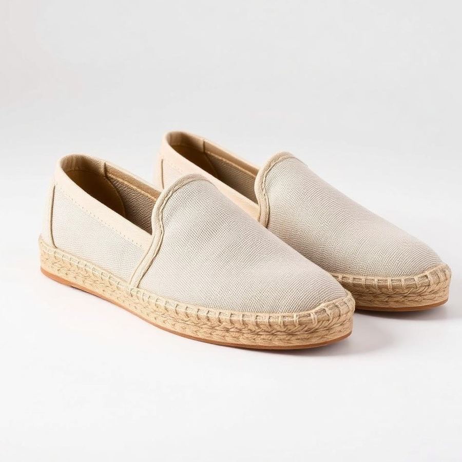 Slip-On Espadrilles — Side view