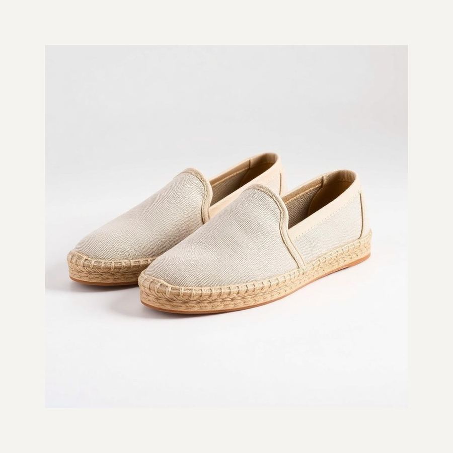 Slip-On Espadrilles — In packaging