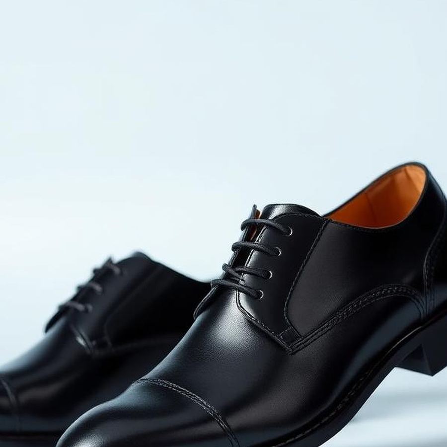 Formal Derby Shoes — Close-up detail