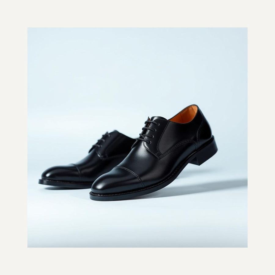 Formal Derby Shoes — In packaging