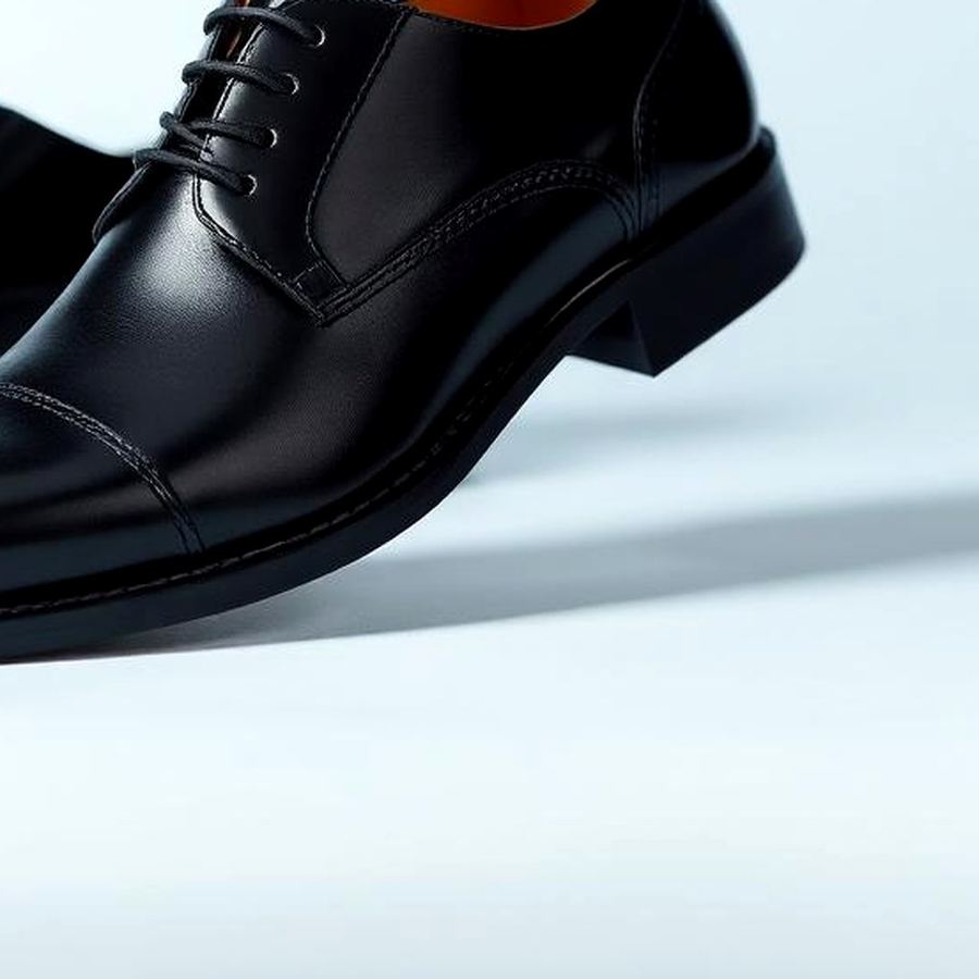Formal Derby Shoes — Macro detail