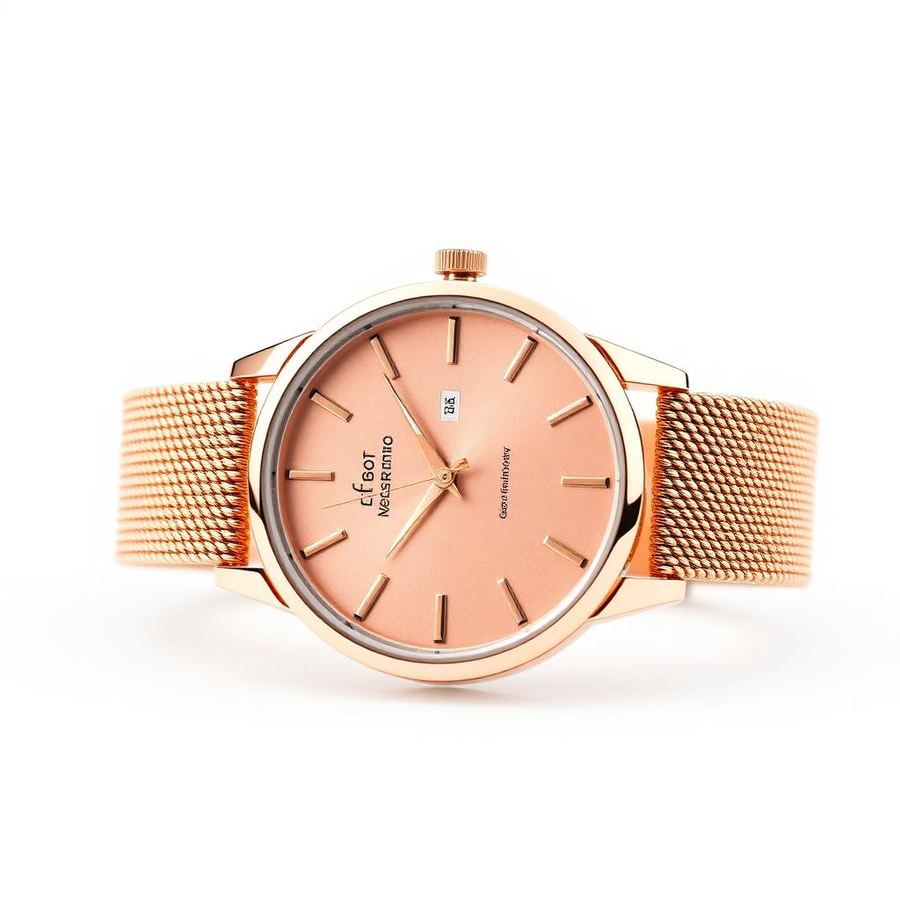 Rose Gold Analog