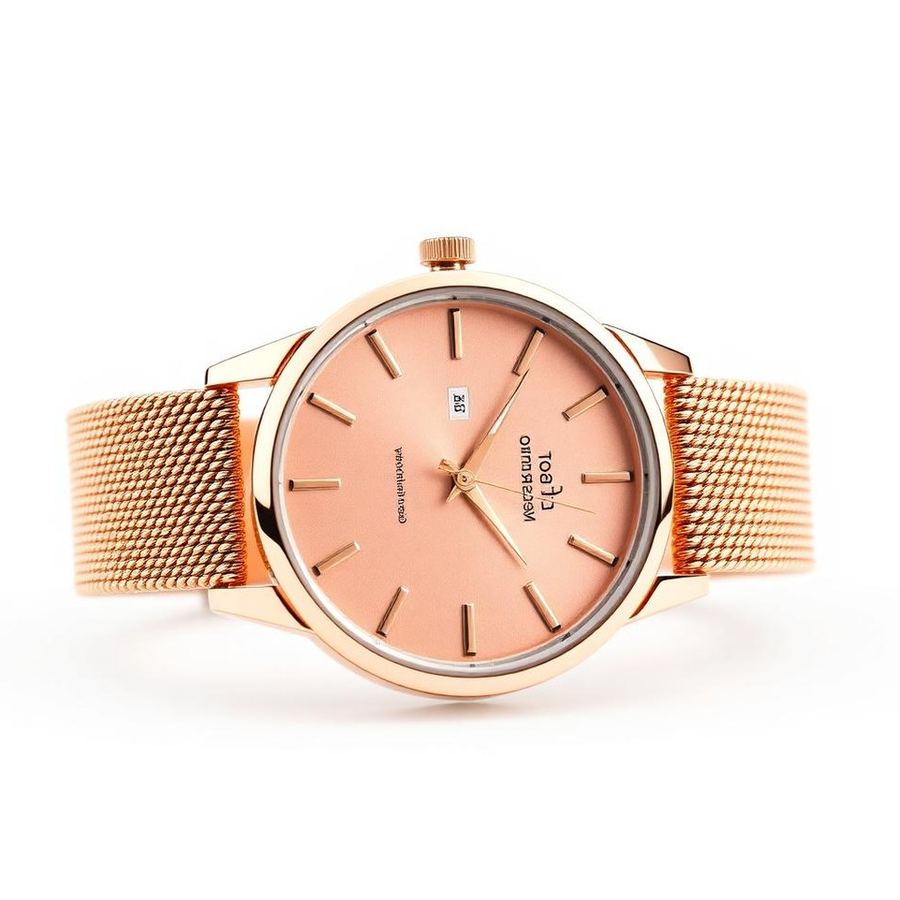 Rose Gold Analog — Side view