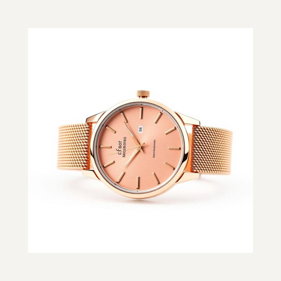 Rose Gold Analog — In packaging