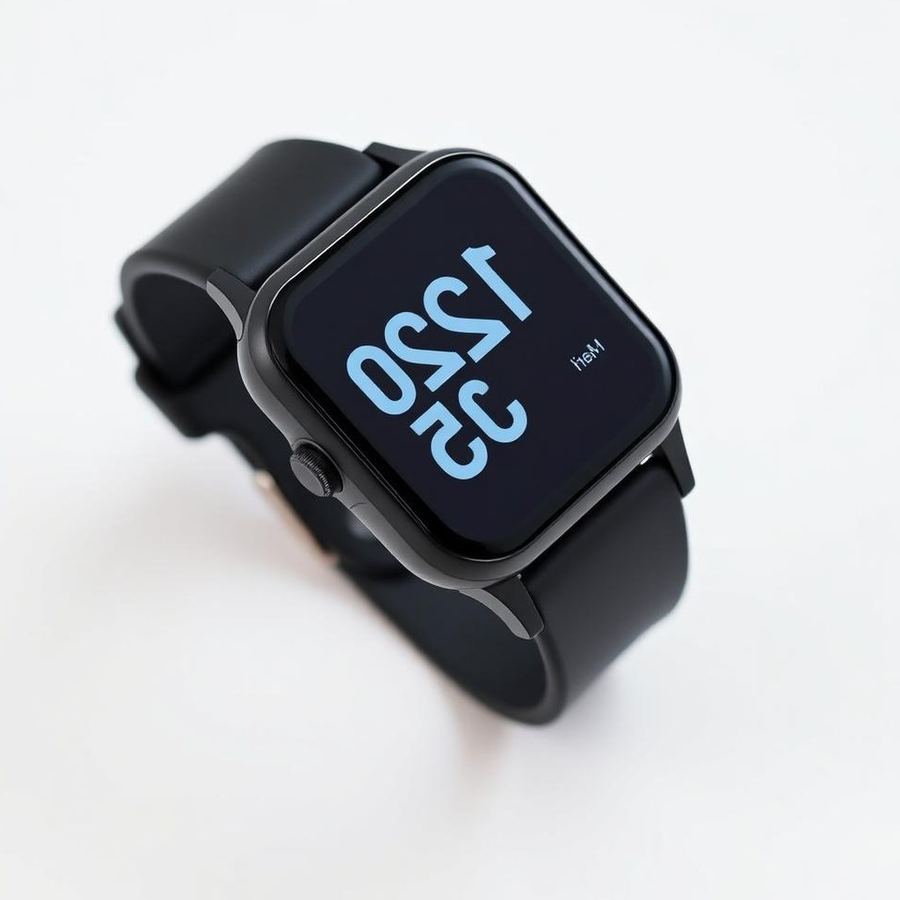 Smart Fitness Watch — Side view