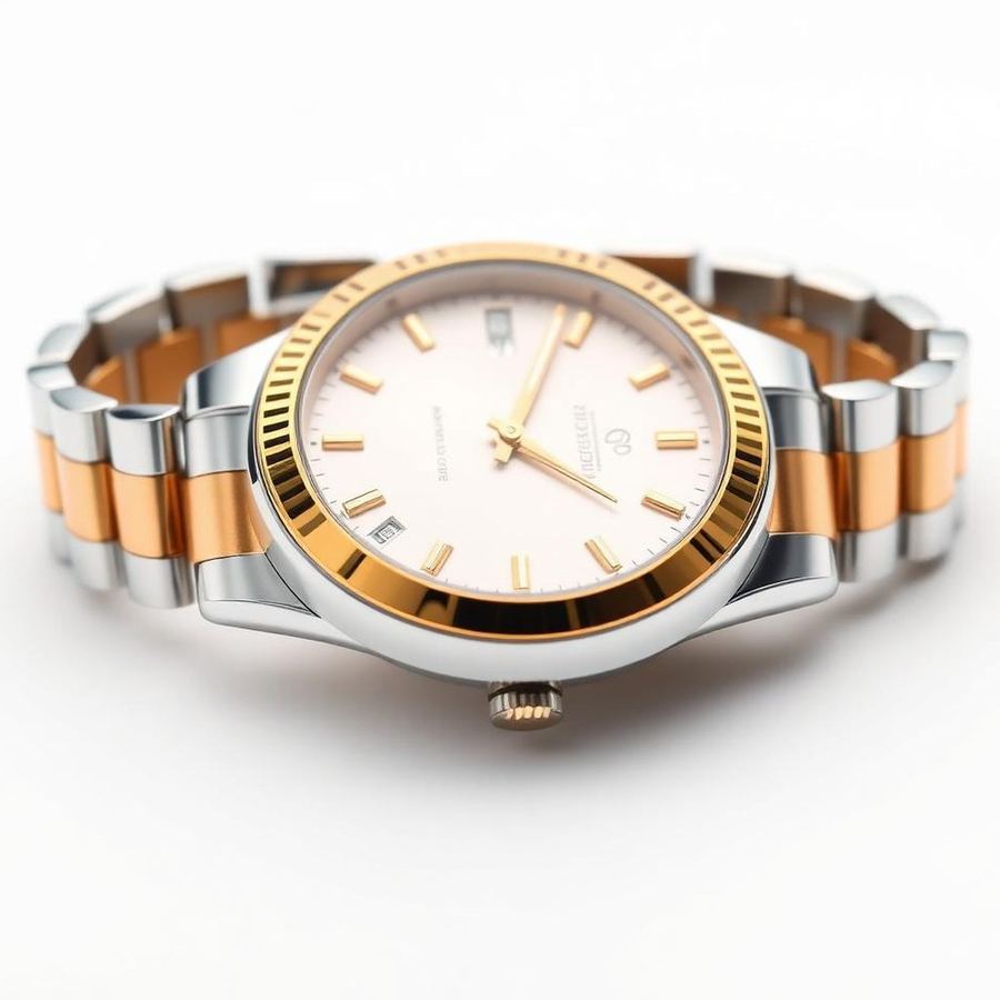 Two-Tone Bracelet — Side view