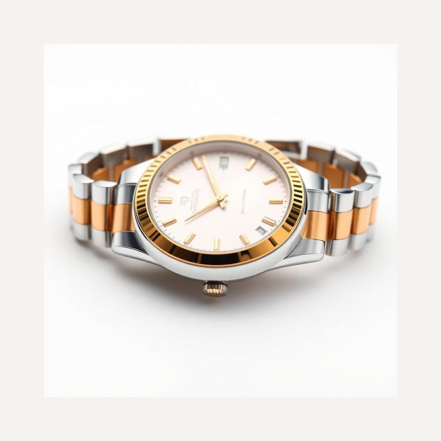Two-Tone Bracelet — In packaging