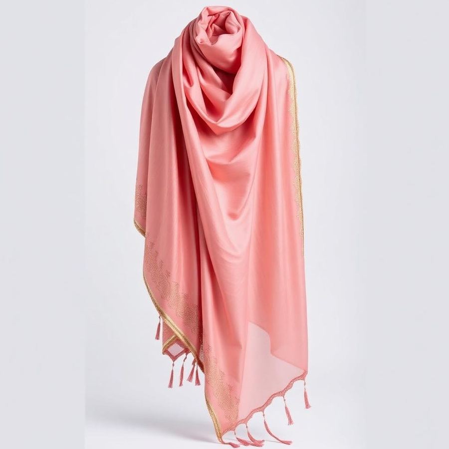 Georgette Dupatta — Side view