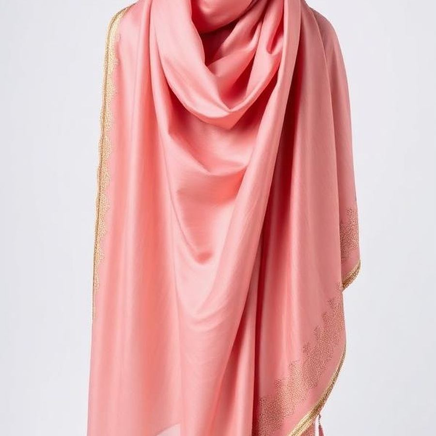 Georgette Dupatta — Close-up detail