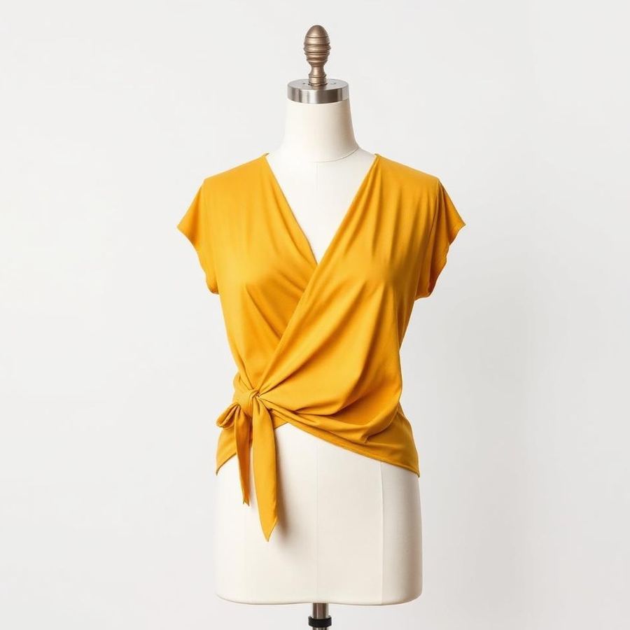 Wrap Tunic — Side view
