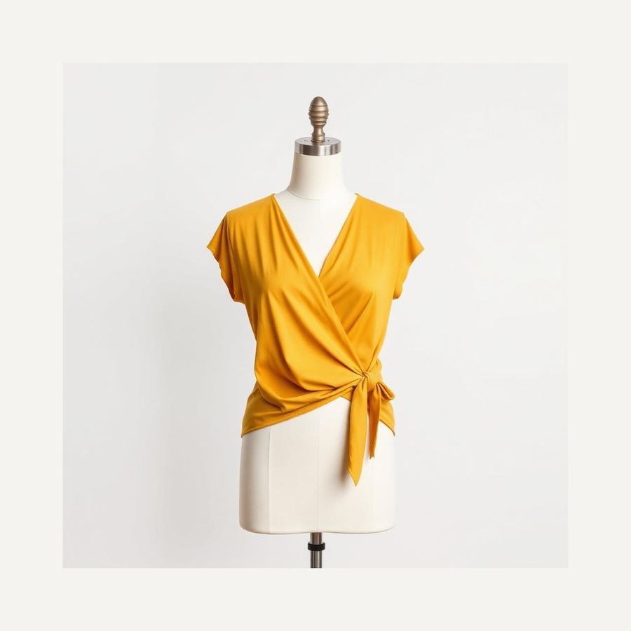 Wrap Tunic — In packaging