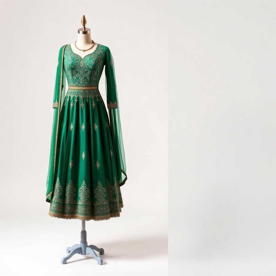 Anarkali Gown