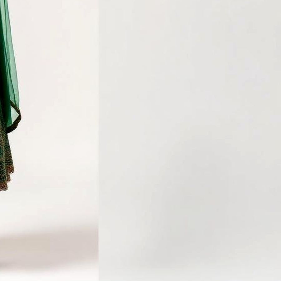 Anarkali Gown — Macro detail