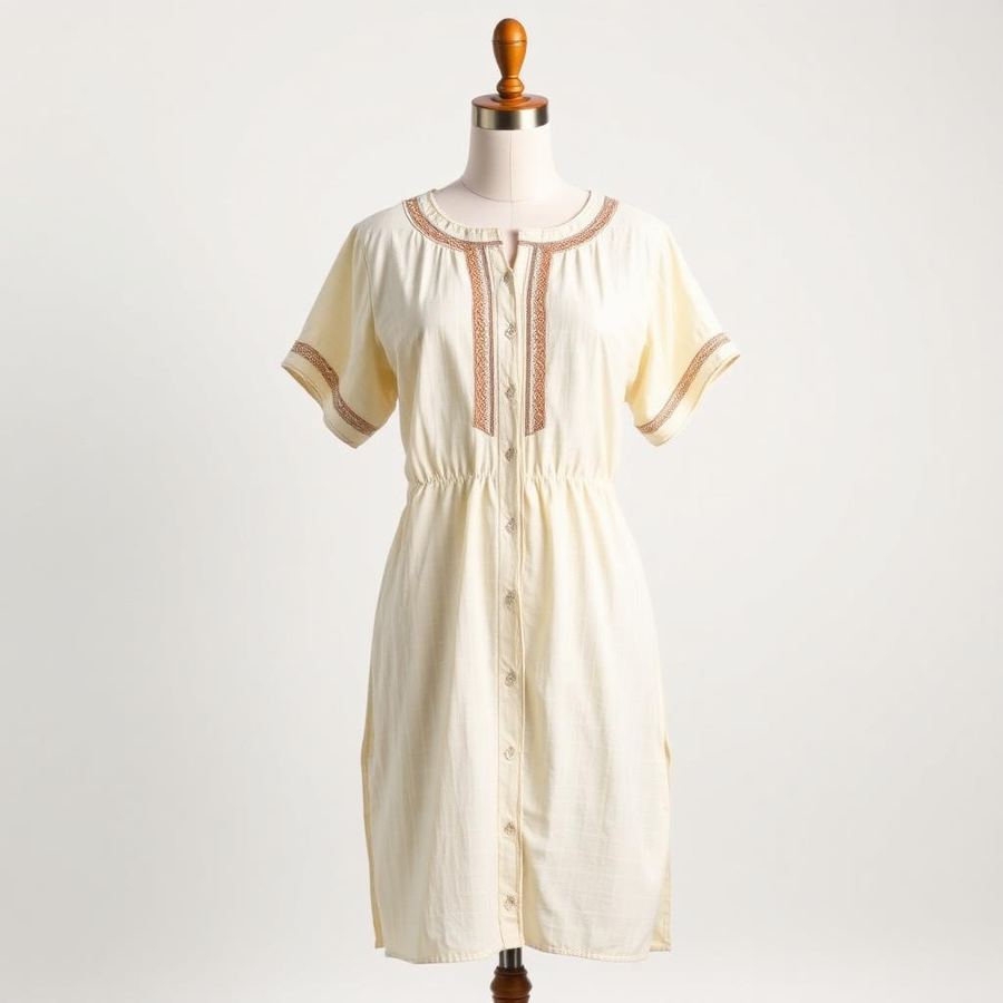 Handloom Cotton Dress
