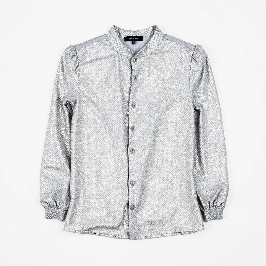 Sequin Blouse — Side view